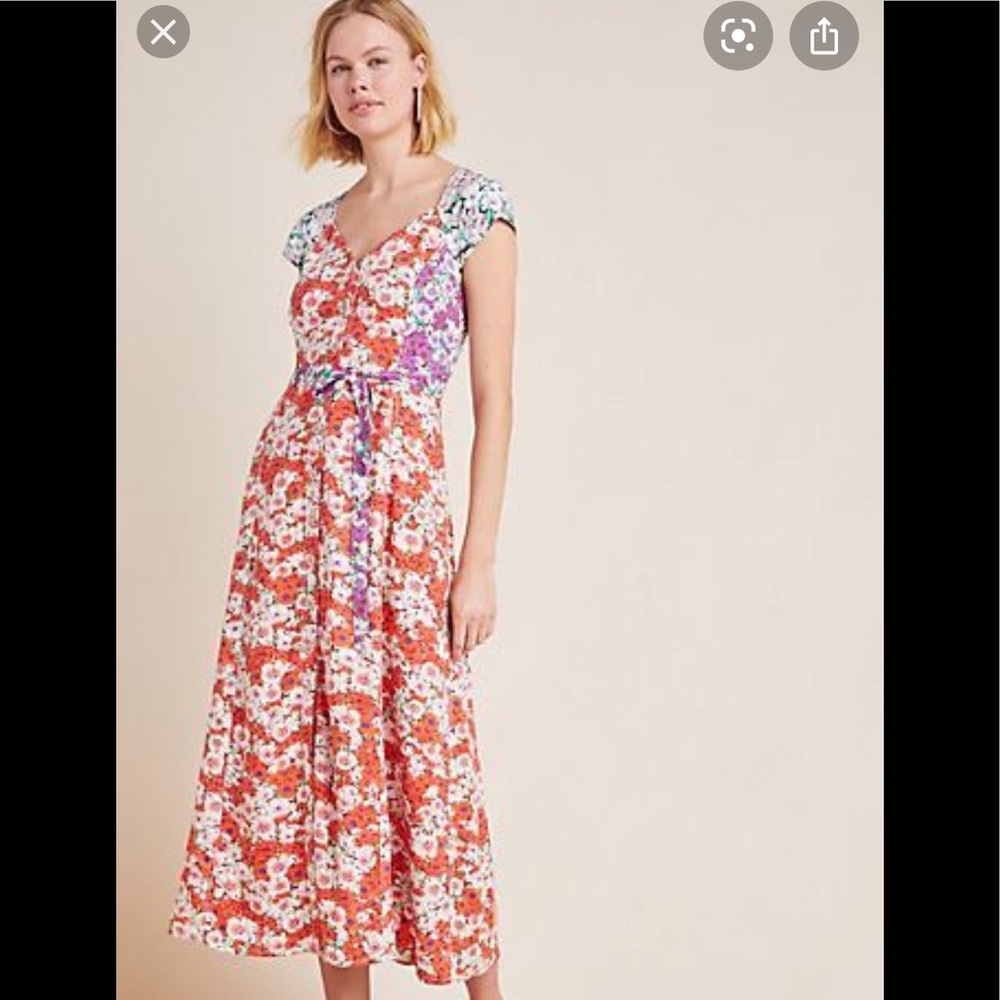 Anthropologie Maeve Tate sundress